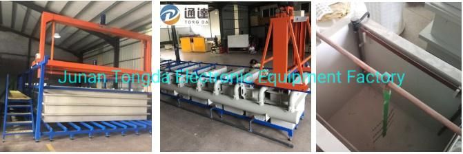 Automatic Plating Line Gold Electroplating Equipment Zinc Plating Machine for Metal