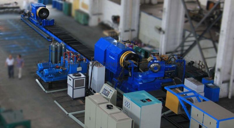 High Pressure CNG Tube Spinning Machine, Cylinder Bottom Closing Machine