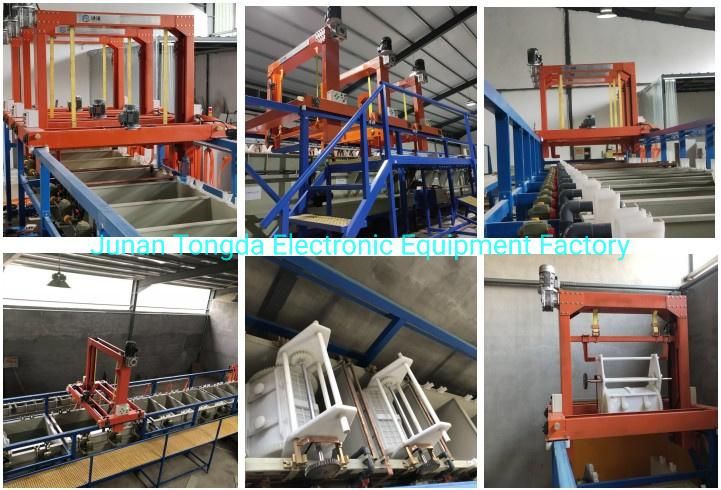 Full Automatic Zinc Electroplating Plant Barrel Chrome Plating Machine Electroplating Machine