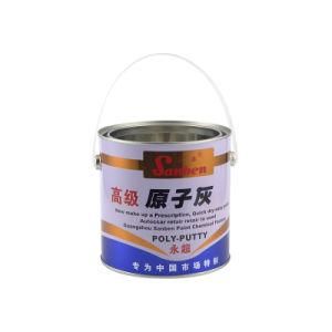 Plastic Handle Small Round Paint Tin Cans Making Machinery