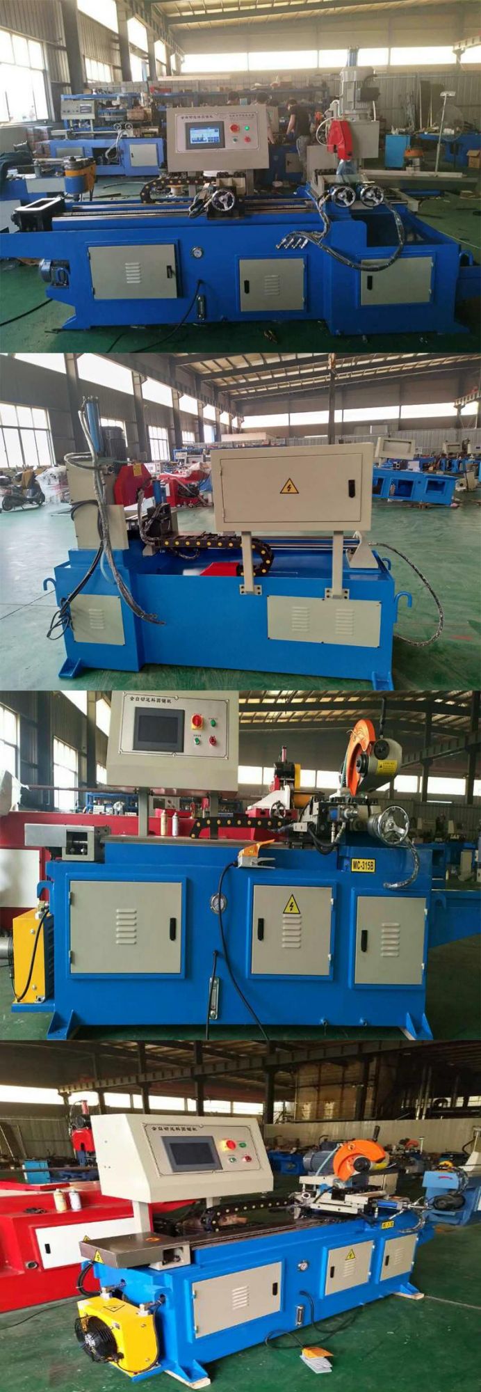 Full-Automatic Hydraulic 350 Typical Pipe Cutting Machine