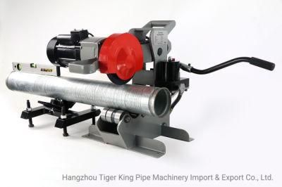 (QG8C-A) Hongli 2&quot;-8&quot; Pipe Cutting Machine with Induction Explosion-Proof Motor and Blade Baffle Make Cutting Safer/Factory Price