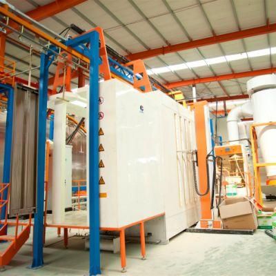 Simple Structure Powder Spraying Booth for Sale