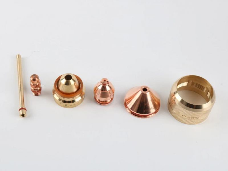 Fy402s Fine Plasma Cutting Torch Consumable Nozzle/Electrode/Water Core