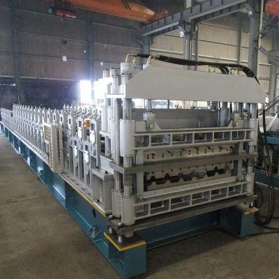 Galvanized Roofing Tile Double Layer Corrugated Roofing Roll Forming Machine