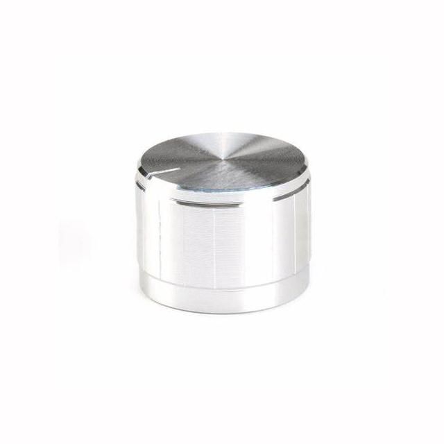 CNC Machined Large Aluminum Gold Knob Audio Amplifier Potentiometer Knob