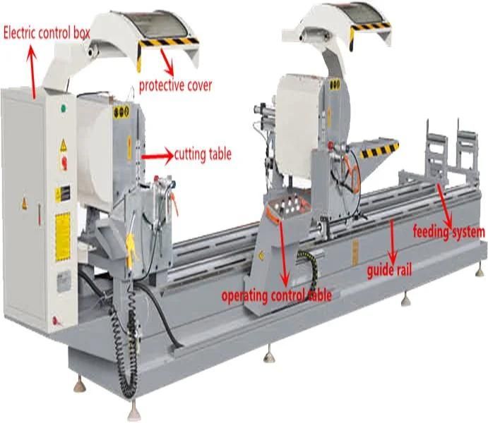 Factory Direct Supply CNC Aluminium Window Cutting Machine Supplier Price