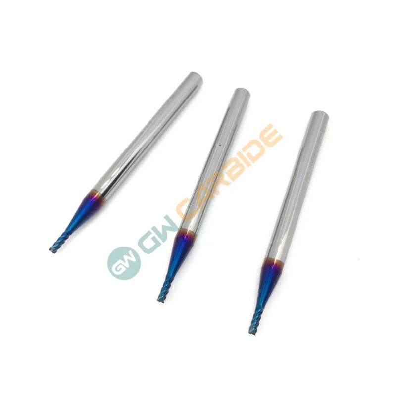 Gw Carbide - Tungsten Carbide End Mills in Sub-Micron Grain Size Micro End Mill