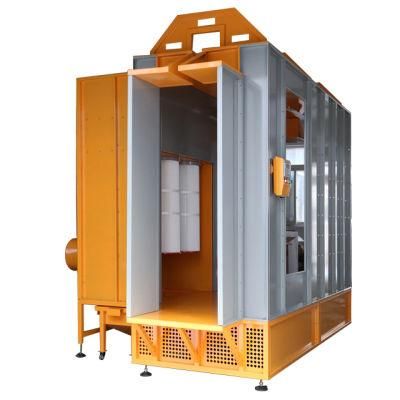 Tunnel Powder Coating Paint Spray Booth with cartridge Filters