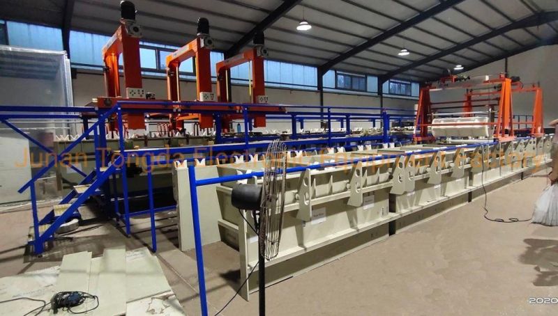 Zinc Plating Plant Metal Processing Plant Barrel Plating Line
