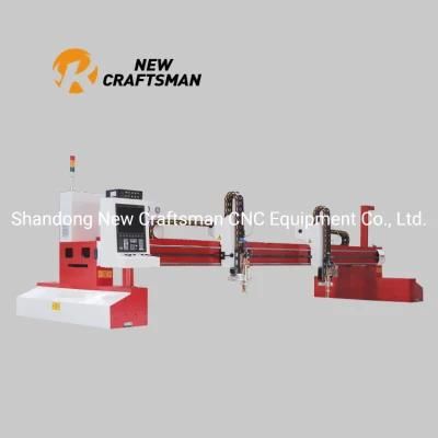 CNC Metal Gantry CNC Plasma Flame Cutting Machine