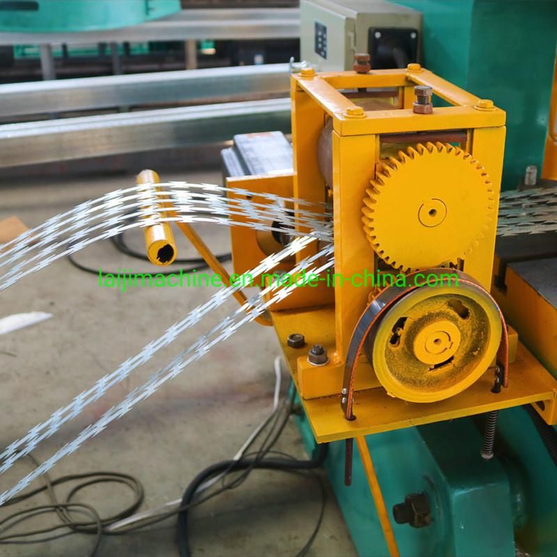 Automatic Razor Barbed Wire Punching Machine in Kenya