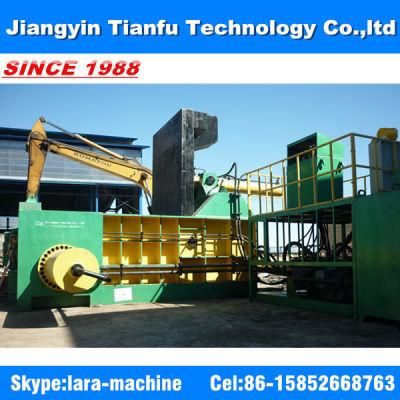 Turn out Hydraulic Baler for Aluminum Scrap