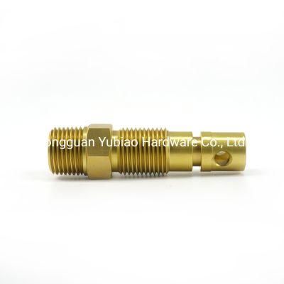 CNC Machined Brass Parts Brass Fabrication Aluminum CNC Milling Mechanical Parts