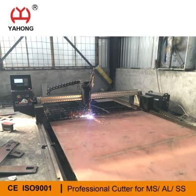 Double Driver Steel CNC Cutting Plasma Machine for Ms Ss Al