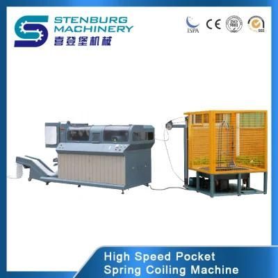 Fully Automatic Mattress Pocket Spring Making Machine for Sale