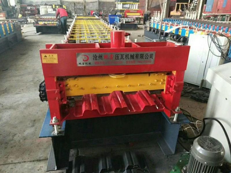 High Strength Concrete Steel Floor Deck Making Machines in Hebei China