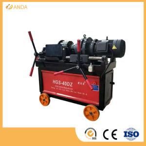 Round Rod Threaded Making Bar Thread Rolling Process Rebar Threading Machine