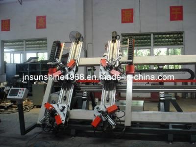 Aluminum Profile Cutting Saw Windows Four-Head Corner Crimping Machine for Window Door