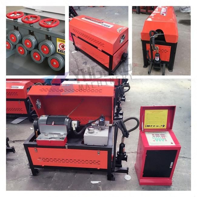 Electrical CNC Reinforced Bar Straightener and Cutter Cheap Wire Rod Straightening Machine