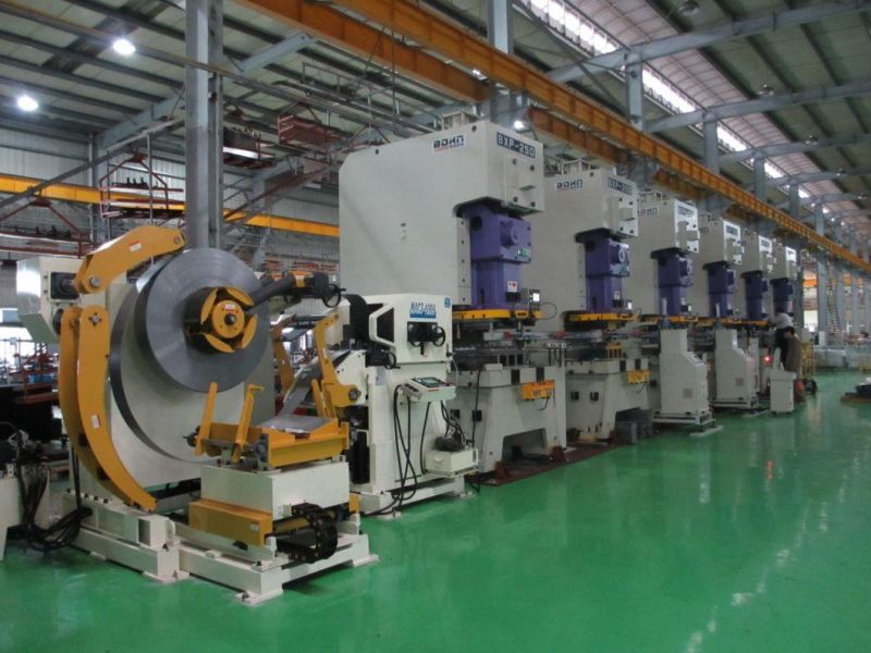 Ruihui Feeding and Coil Handling Equipment, Unwinding, Straightening and Feeding for Presses (MAC3-400H)