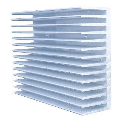 High Power Dense Fin Aluminum Heat Sink for Apf and Svg and Radio Communications and Welding Equipment and Electronics and Inverter and Power