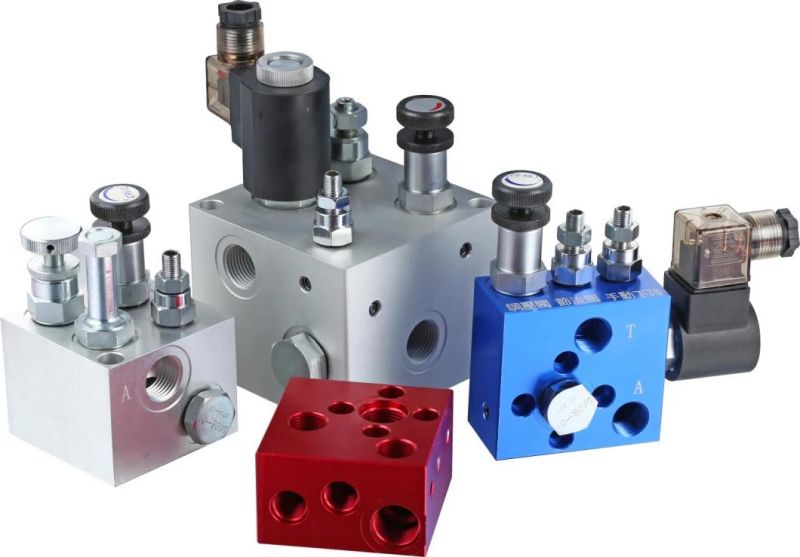 Hydraulic CNC Machining Manifolds for Lift Equipment /Lift Platform /Cargo Lift