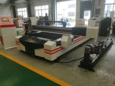 High Speed Cutting CNC Metal Round Rotary Plasma Pipe Cutting Machine