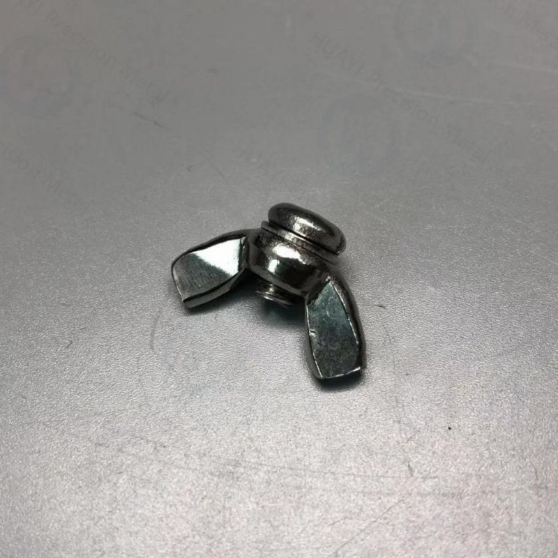 Custom Fastener Butterfly Nut Stainless Steel Screw and Screw Nut