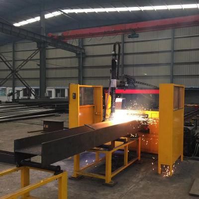 Lansun H Beam/I Beam Steel Profile CNC Plasma Cutting Machine 300-800mm