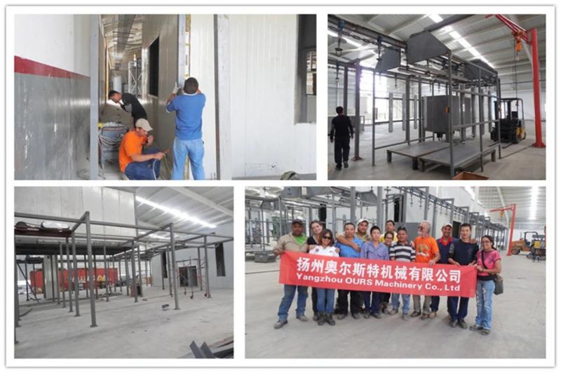 Automatic or Manual Powder Spraying Equipment Coating Machine