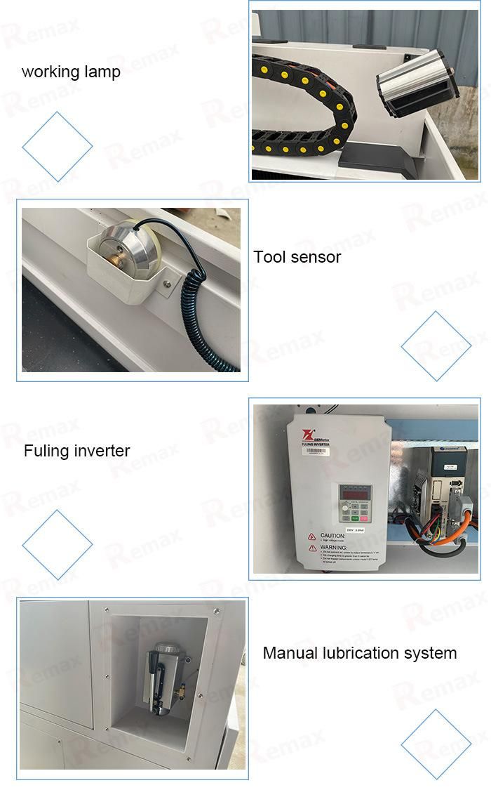 6060 CNC Metal Milling Router Machine 4 Axis