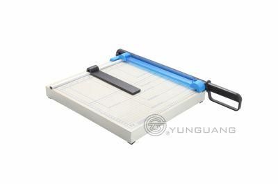 Seller Factory Plastic Sprayed Steel Manually Guillotine Paper Cutter Machine