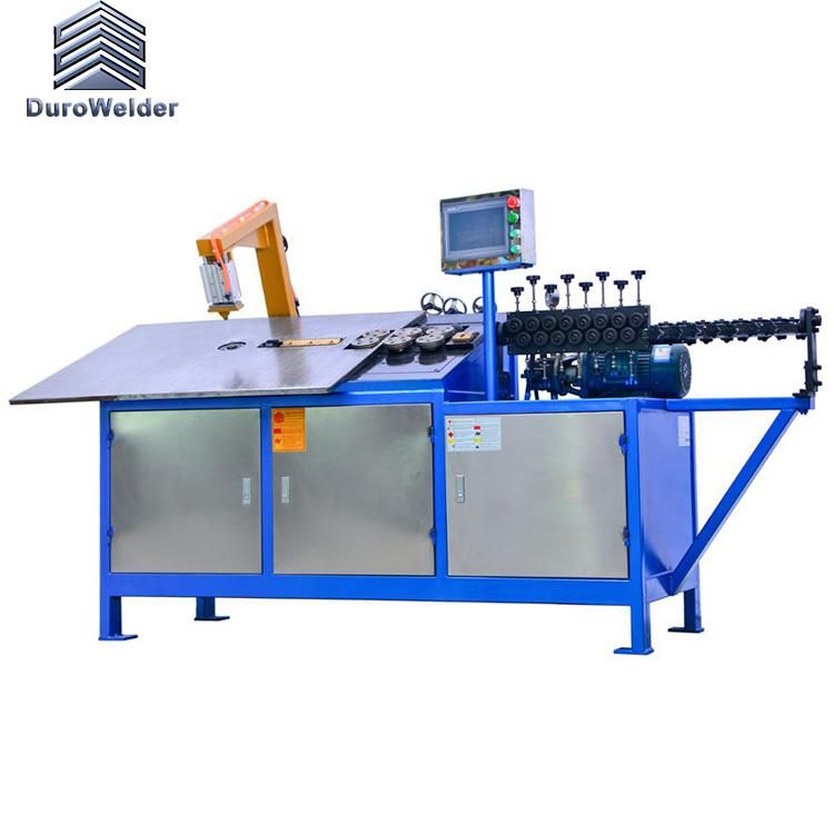 Wire Bending Machine Ideal for Medium-Long, Symmetrical Parts, Bars, and Armored Resistors Wire Bender Ideal for Making Different Shapes