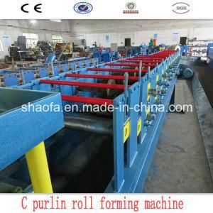 15kw Main Power Quick Change C Purlin Roll Forming Machine