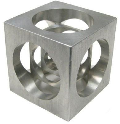 Metal Cube CNC Milling Part