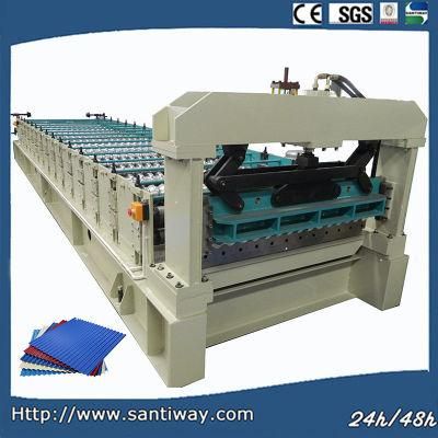 Low Pirce China Factory Steel Roofing Tile Cold Roll Forming Machine Made in China