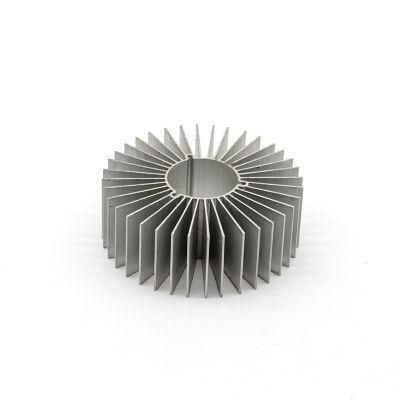 30*30*15 Heat Sink Aluminum Extrusion Sun Flower Plug Copper