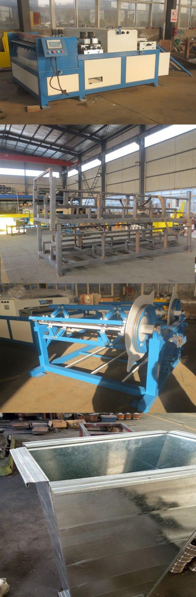 Gold Supplier HVAC Duct Making Auto Line 3