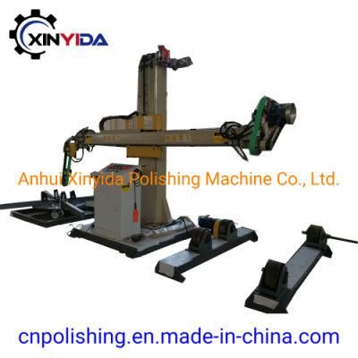 High Quality Standard Stainless Steel Seal Dish Mirror Polishing Machine with Quick Changeable Grinding Head