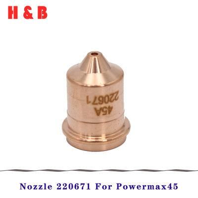 Nozzle 220671 for Powermax 45 Plasma Cutting Torch Consumables 45A