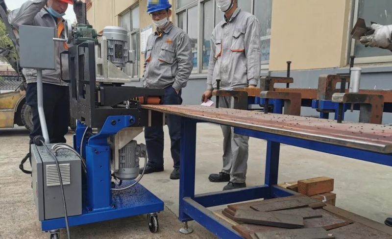 China Made High Performance Metal Plate Edge Chmaferring Machine