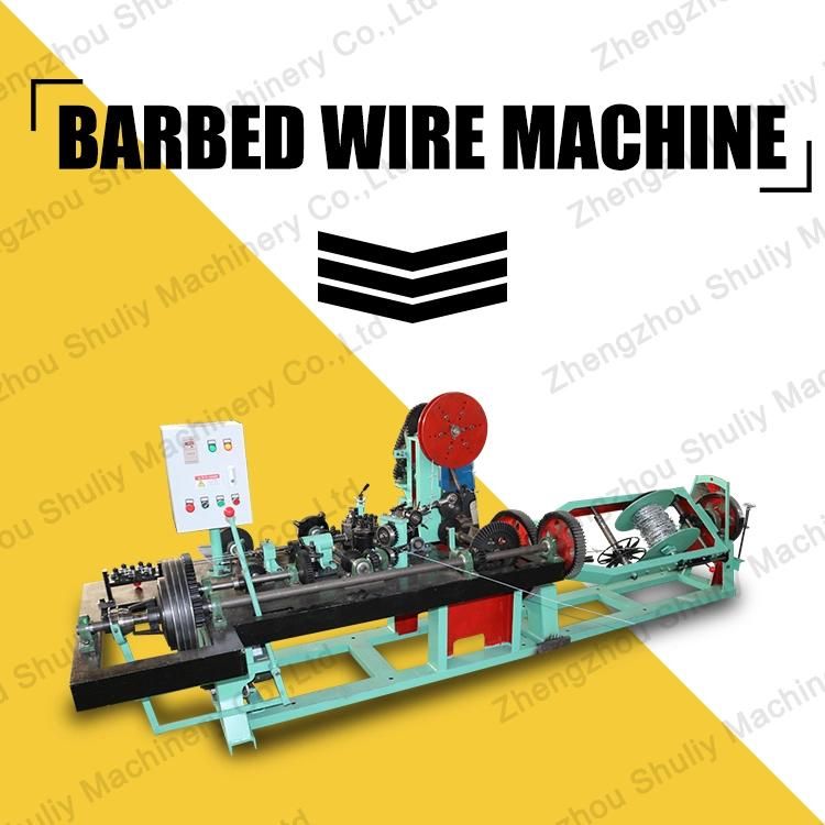Automatic Barbed Iron Wire Making Machine