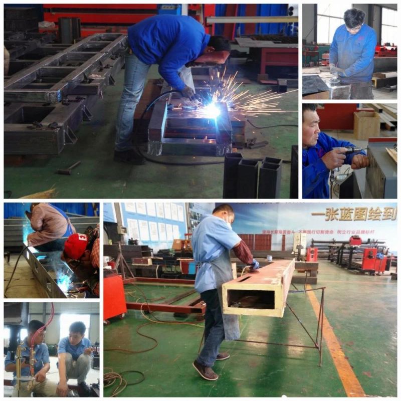 Heavy CNC Pipe Roller Plasma and Flame Cutting Machine