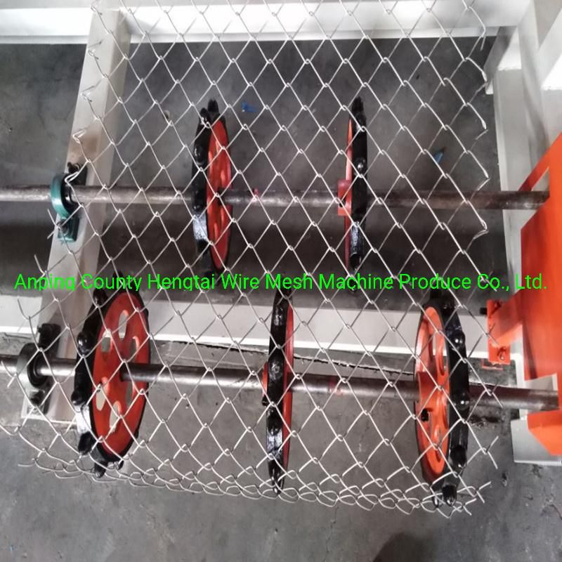 Sinle Wire Chain Link Fence Weaving Machine