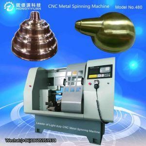 &#160; Mini Automatic CNC Metal Spinning Machine for Vehicle Parts (Light-duty 480C-47)