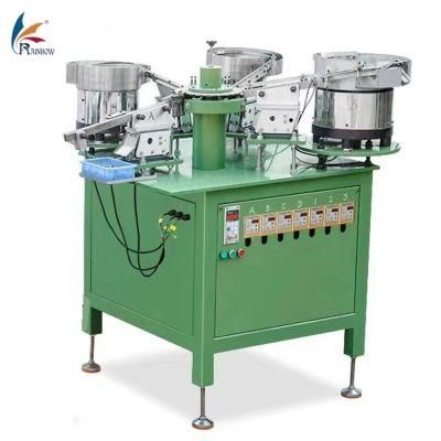 M8 Washer Assembling Machine with Thread Roller