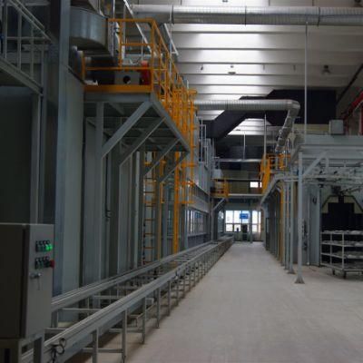 Automatic Liquid/Powder/E-Coating Equipment Line with ISO