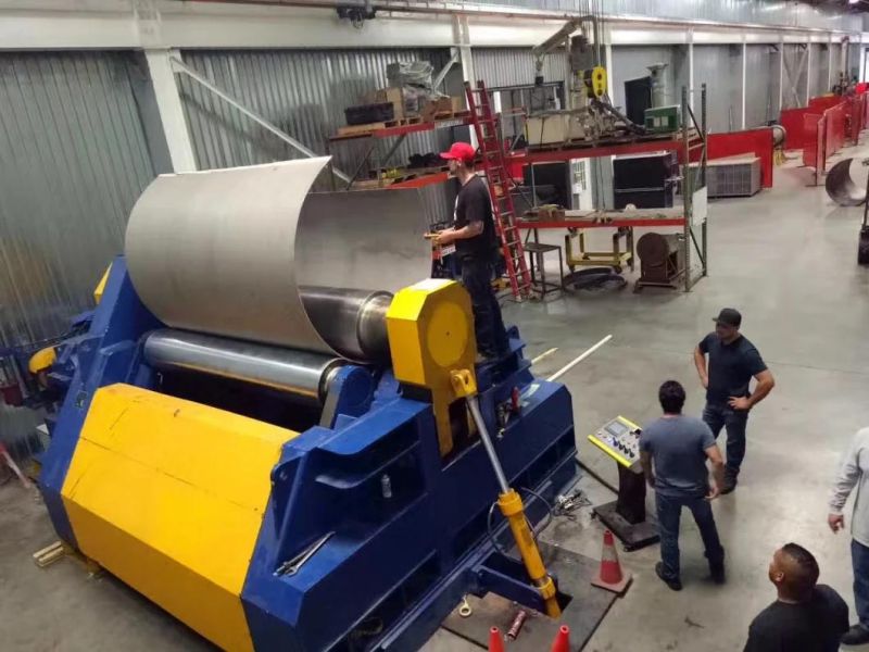 Four Roller Hydraulic Plate Bending Machine