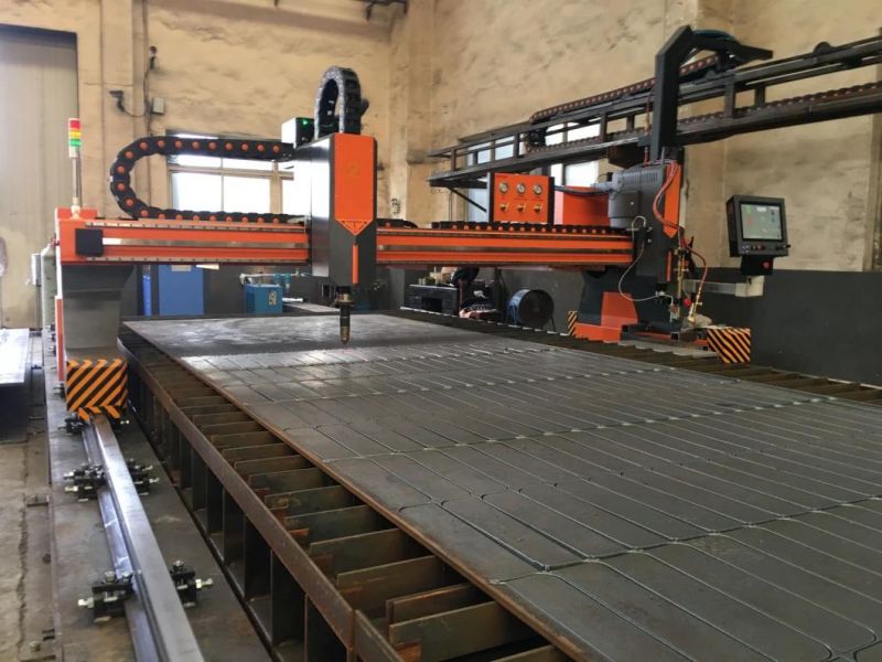 200A 300A 400A CNC Plasma Gantry Type High Precise Flame Cutter Cutting Machine for Steel